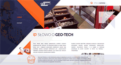 Desktop Screenshot of geo-tech.pl